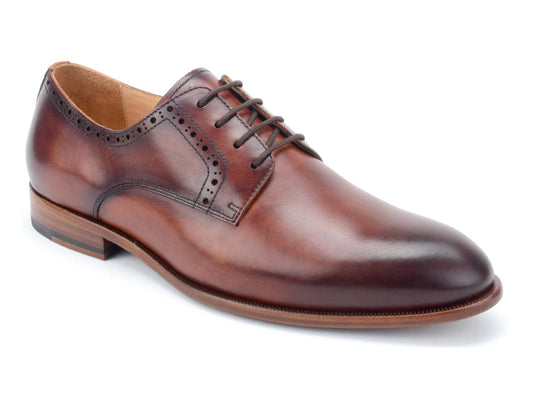 Warfield & Grand Keller plain toe Chestnut