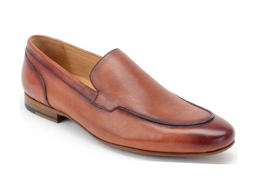 Warfield & Grand Connor venetian loafer Tan|Bourbon