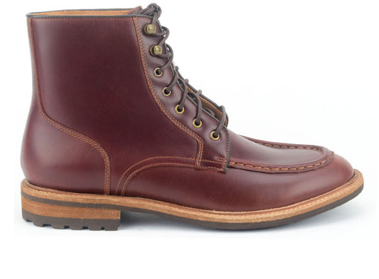 Warfield & Grand Rampart moc toe boot Chestnut