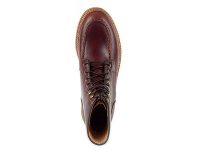 Warfield & Grand Rampart moc toe boot Chestnut