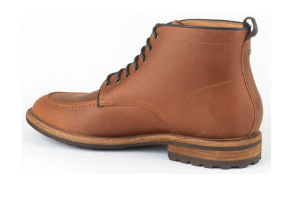 Warfield & Grand Trench II moc toe boot Cognac