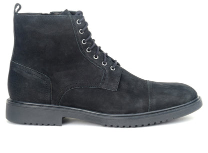 Warfield & Grand Madison cap toe boot Black