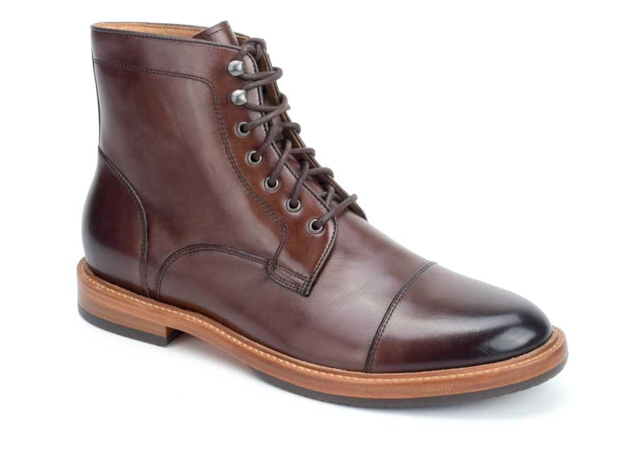 Warfield & Grand Ballast cap toe boot Clove