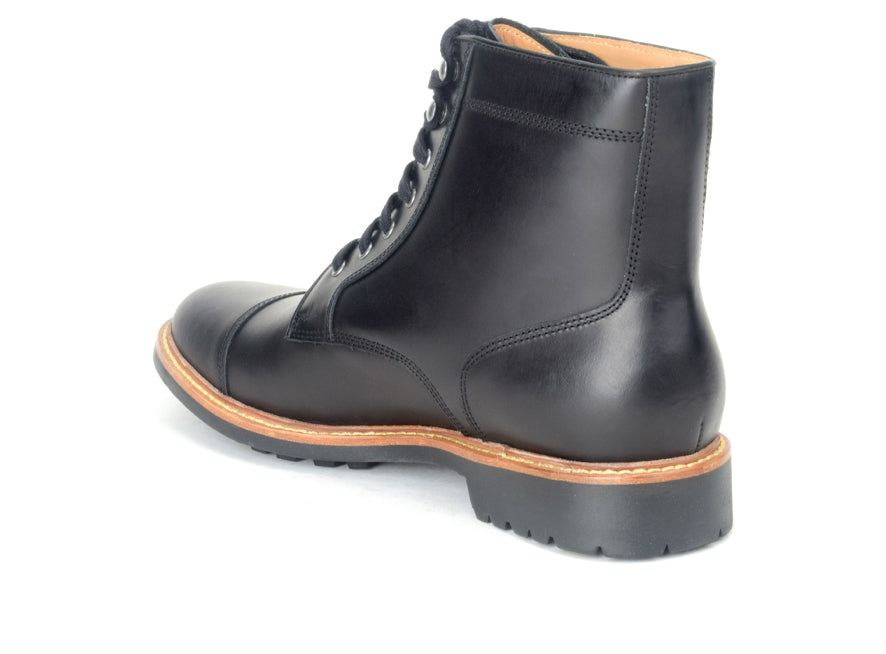 Warfield & Grand Gresham cap toe boot Black|Cognac