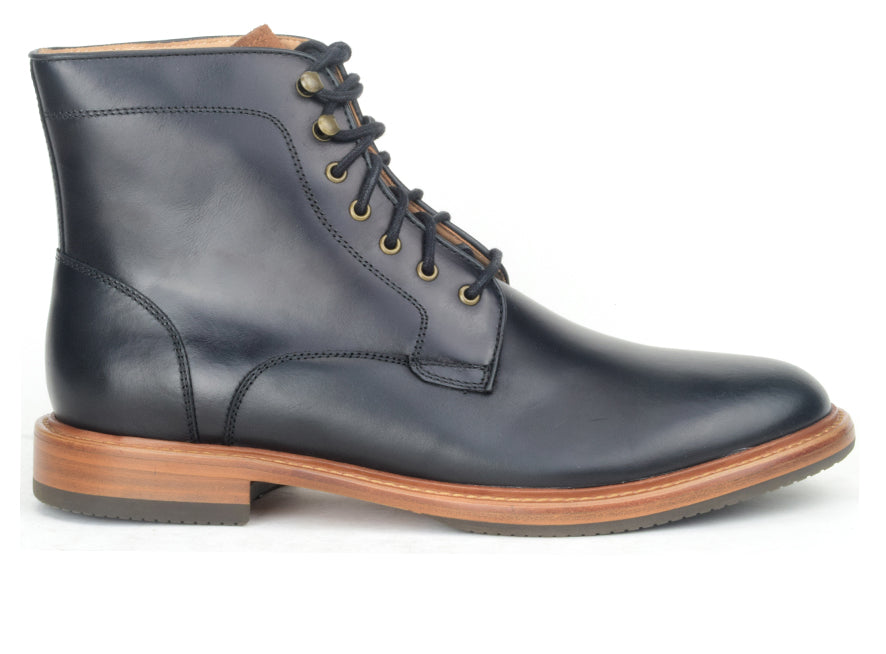 Warfield & Grand Ruckson plain toe boot Black|Cognac|DK Brown
