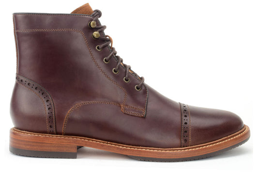 Warfield & Grand Woodlands cap toe boot DK Brown|Chestnut|Black