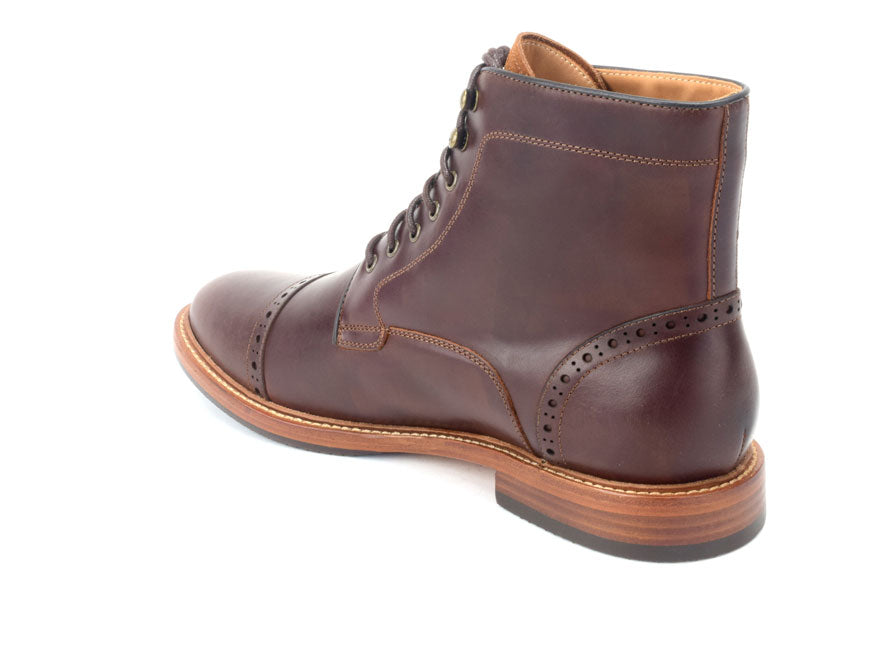 Warfield & Grand Woodlands cap toe boot DK Brown|Chestnut|Black