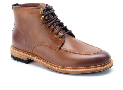 Warfield & Grand Trench moc toe boot Cognac|DK Brown|Black