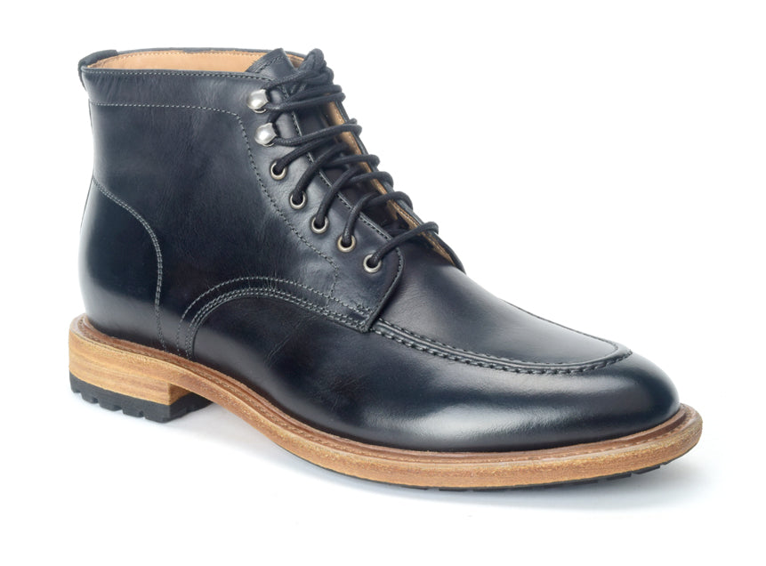 Warfield & Grand Trench moc toe boot Black|DK Brown|Cognac