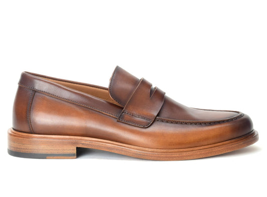 Warfield & Grand Penny Loafer Whiskey|Black|Clove