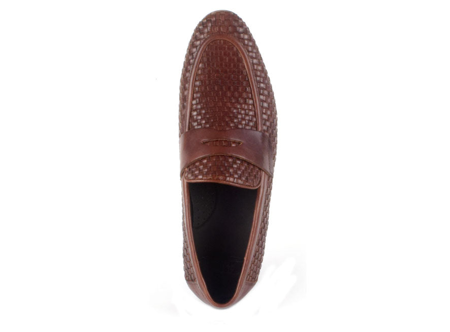 Warfield & Grand Auclair penny loafer DK Brown|Black