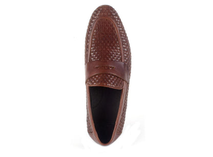 Warfield & Grand Auclair penny loafer DK Brown|Black