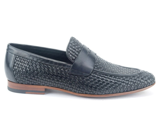 Warfield & Grand Auclair penny loafer Black|DK Brown