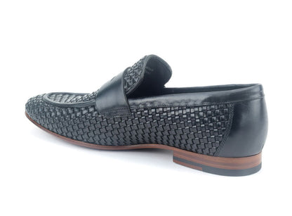 Warfield & Grand Auclair penny loafer Black|DK Brown
