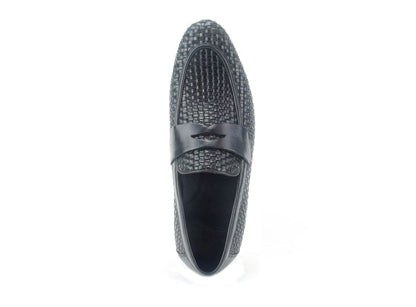Warfield & Grand Auclair penny loafer Black|DK Brown