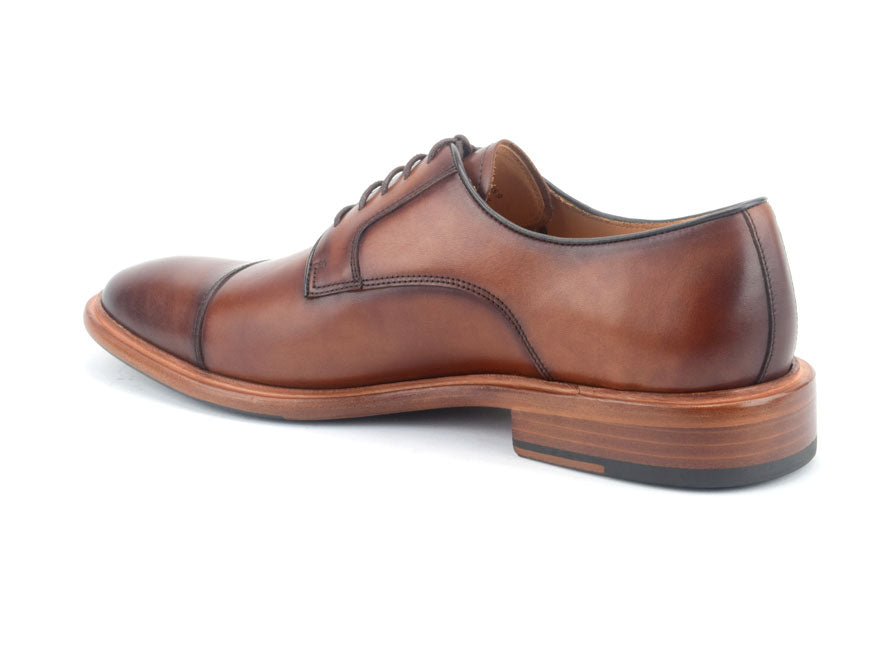Warfield & Grand Ducasse Cap Toe Cognac|Black