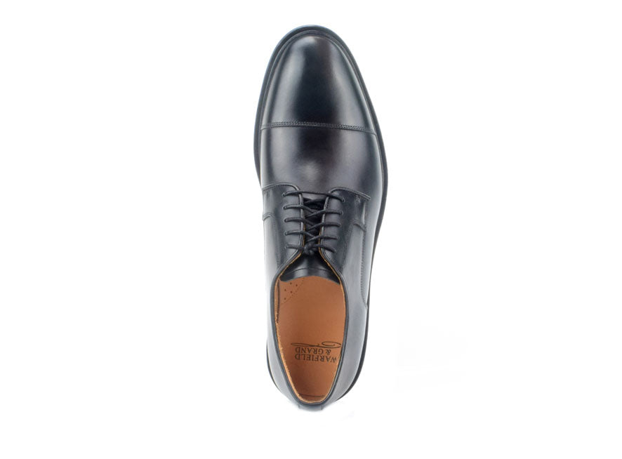 Warfield & Grand Ducasse Cap Toe Black|Cognac