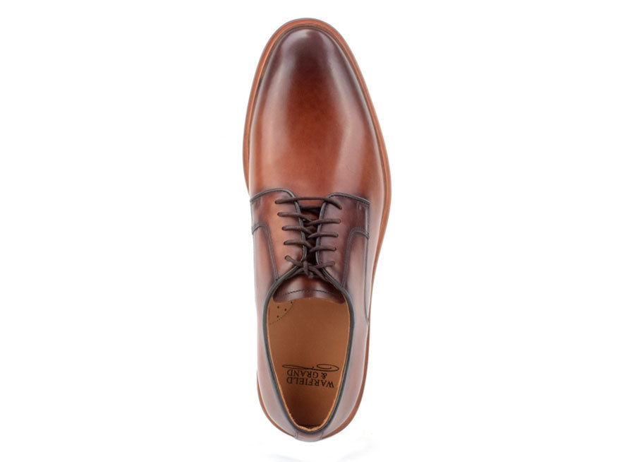 Warfield & Grand Legrand plain toe Cognac|Black