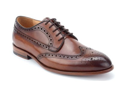Warfield & Grand Abby wingtip Cognac