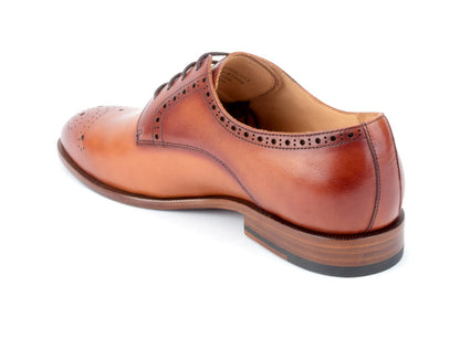 Warfield & Grand Cassett Medallion toe Tan
