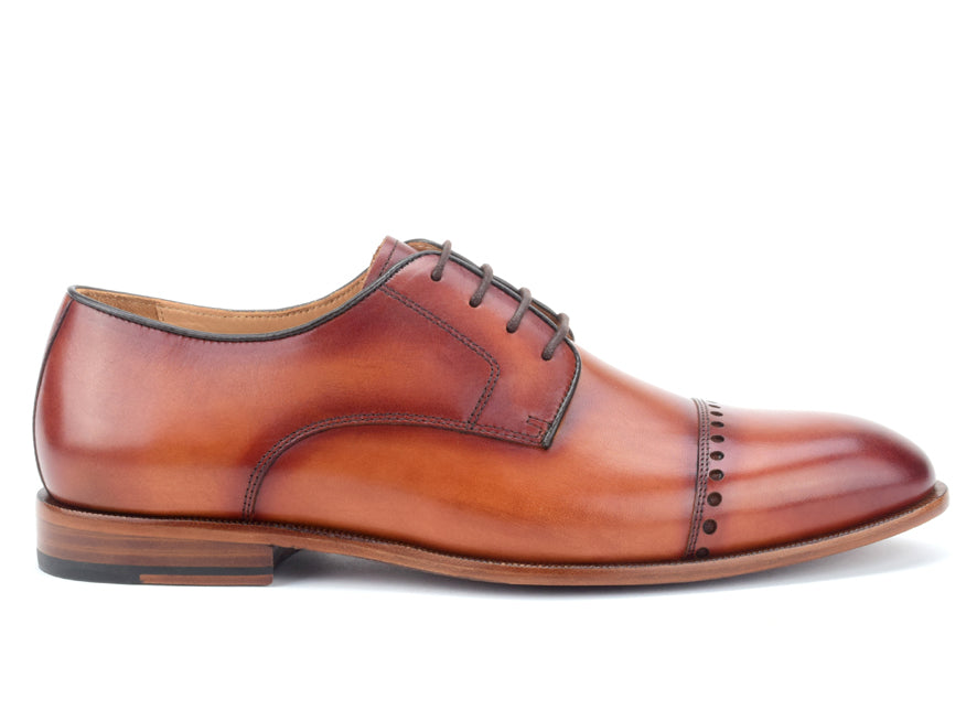 Warfield & Grand Holden Cap toe Tan
