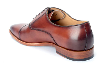 Warfield & Grand Birch cap toe Chestnut