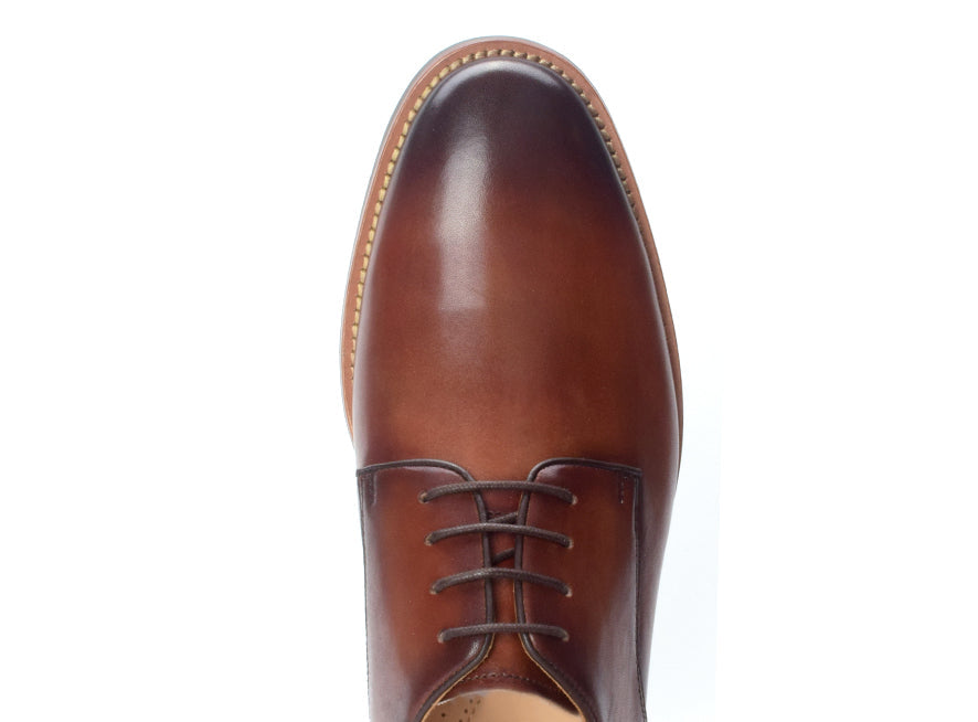 Warfield & Grand Hobbs plain toe Cognac|Honey