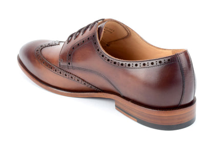 Warfield & Grand Rossen wingtip Cognac