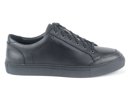 Warfield & Grand Cyrus Sneaker Black|Cognac