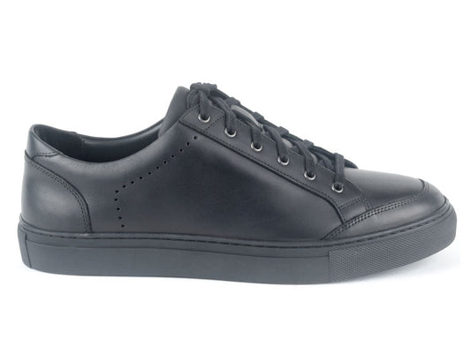 Warfield & Grand Cyrus Sneaker Black|Cognac
