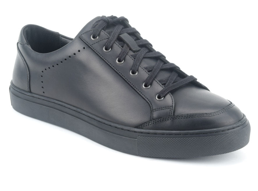 Warfield & Grand Cyrus Sneaker Black|Cognac