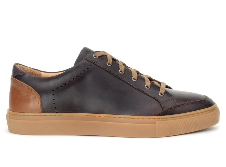 Warfield & Grand Seawall Sneaker Brown|Grey