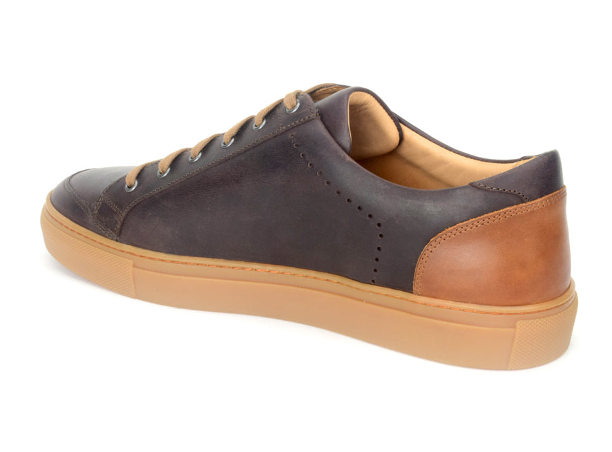 Warfield & Grand Seawall Sneaker Brown|Grey