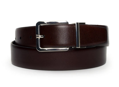 Warfield & Grand Black and Bourbon Reversible Belt