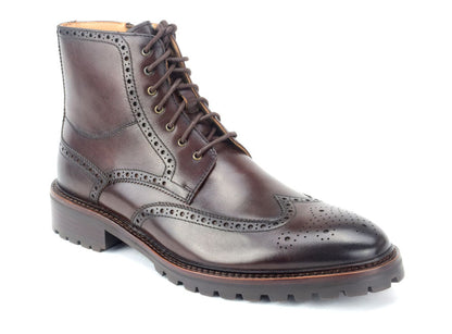 Warfield & Grand Kastel wingtip boot Bourbon|Cognac