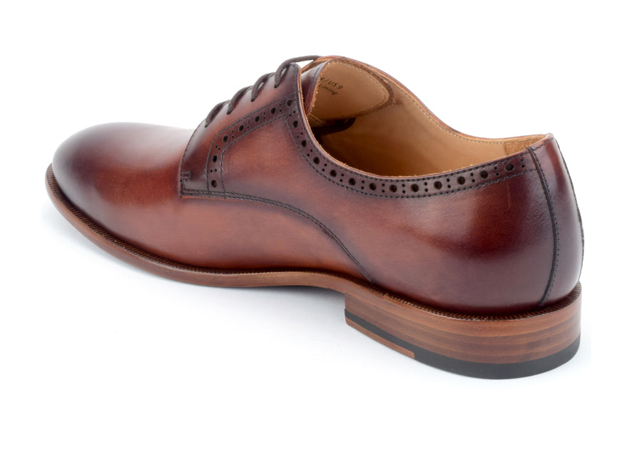 Warfield & Grand Keller plain toe Chestnut