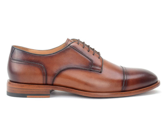 Warfield & Grand Straus Cap toe Cognac|Black|Chestnut