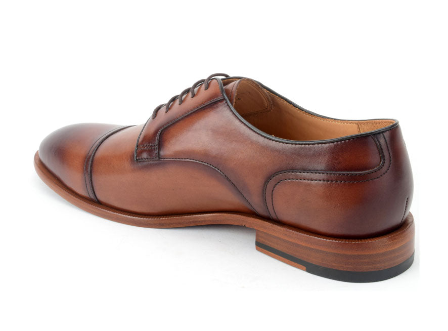 Warfield & Grand Straus Cap toe Cognac|Black|Chestnut