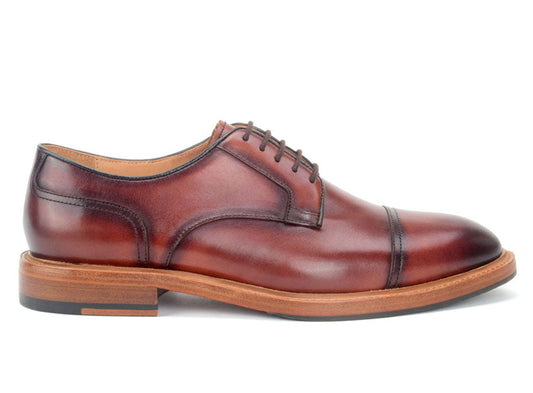 Warfield & Grand Straus Cap toe Chestnut|Black|Cognac