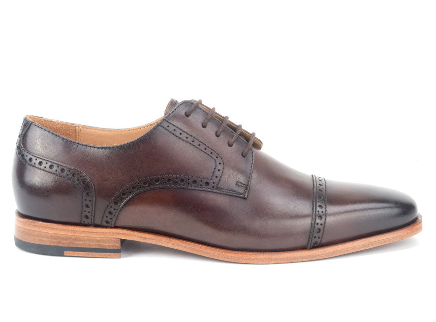 Warfield & Grand Fleck Cap toe Bourbon|Tan|Black
