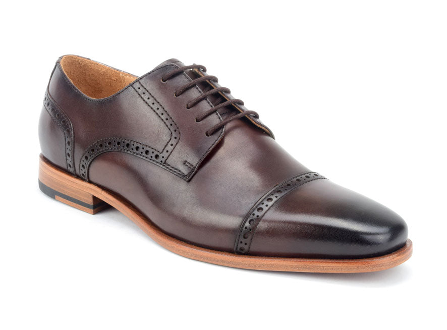 Warfield & Grand Fleck Cap toe Bourbon|Tan|Black