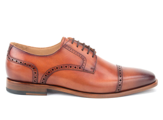Warfield & Grand Fleck Cap toe Tan|Bourbon|Black