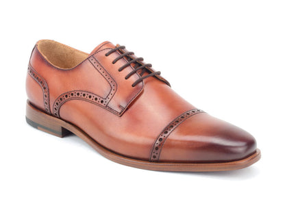 Warfield & Grand Fleck Cap toe Tan|Bourbon|Black