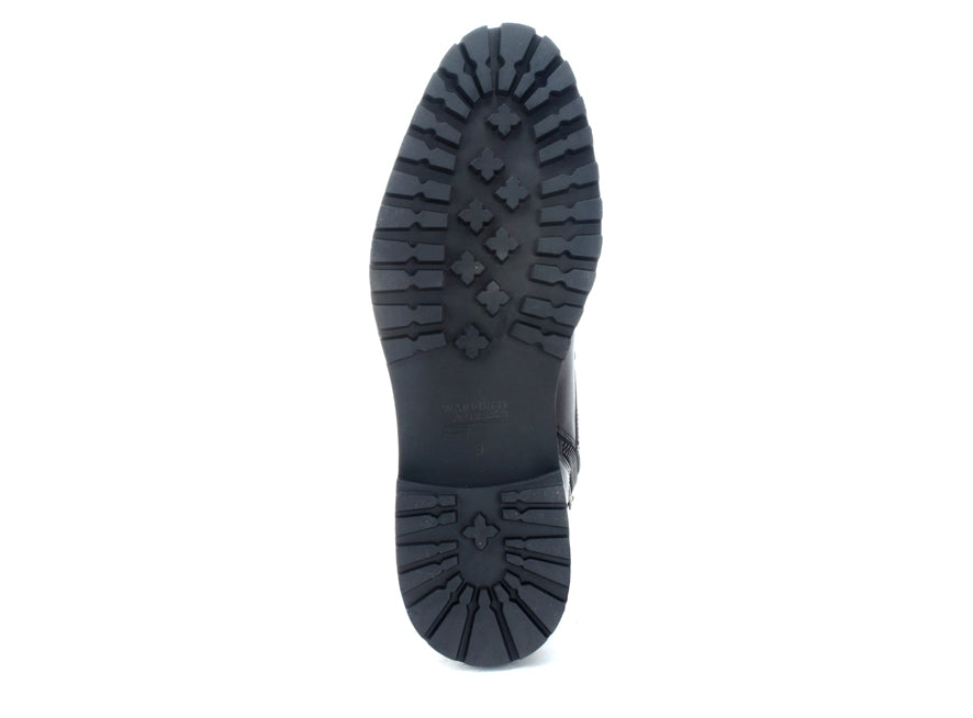 Warfield & Grand Tinley Cap toe boot Black|Chestnut