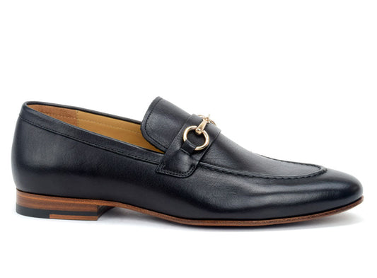 Warfield & Grand Holland bit loafer Black|Cognac