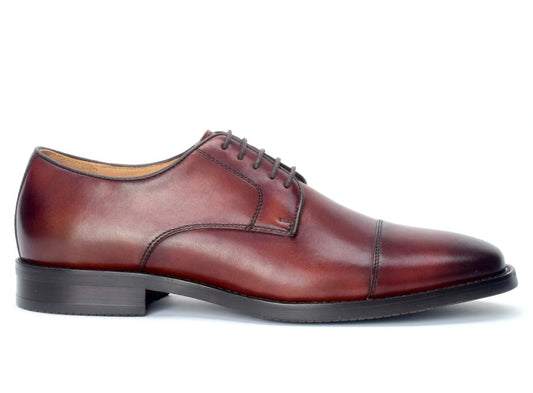 Warfield & Grand Allen cap toe Chestnut