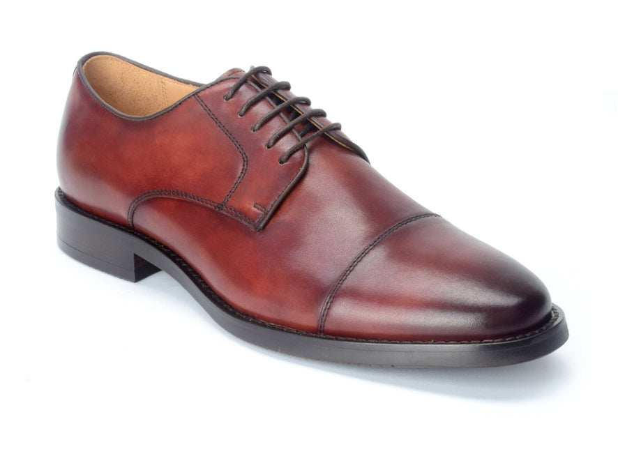 Warfield & Grand Allen cap toe Chestnut