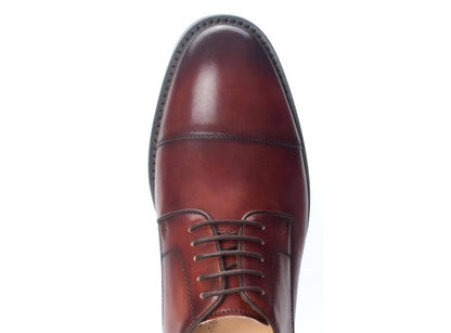 Warfield & Grand Allen cap toe Chestnut