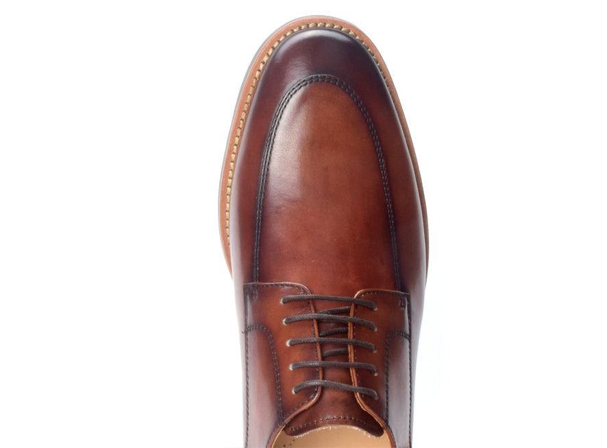Warfield & Grand Kirk apron toe Cognac