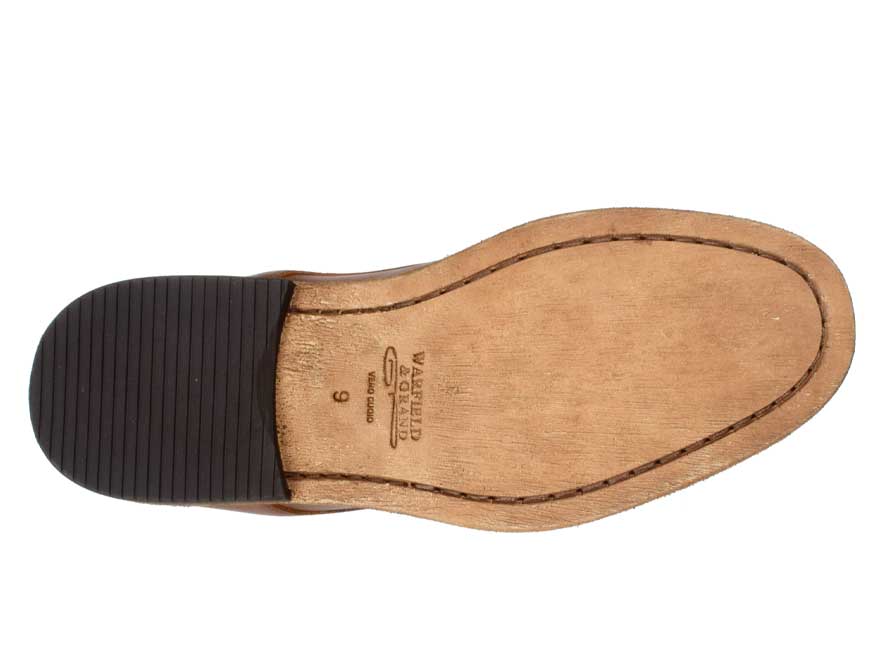 Warfield & Grand Clement cap toe Cognac|Ash|DK Brown|Black